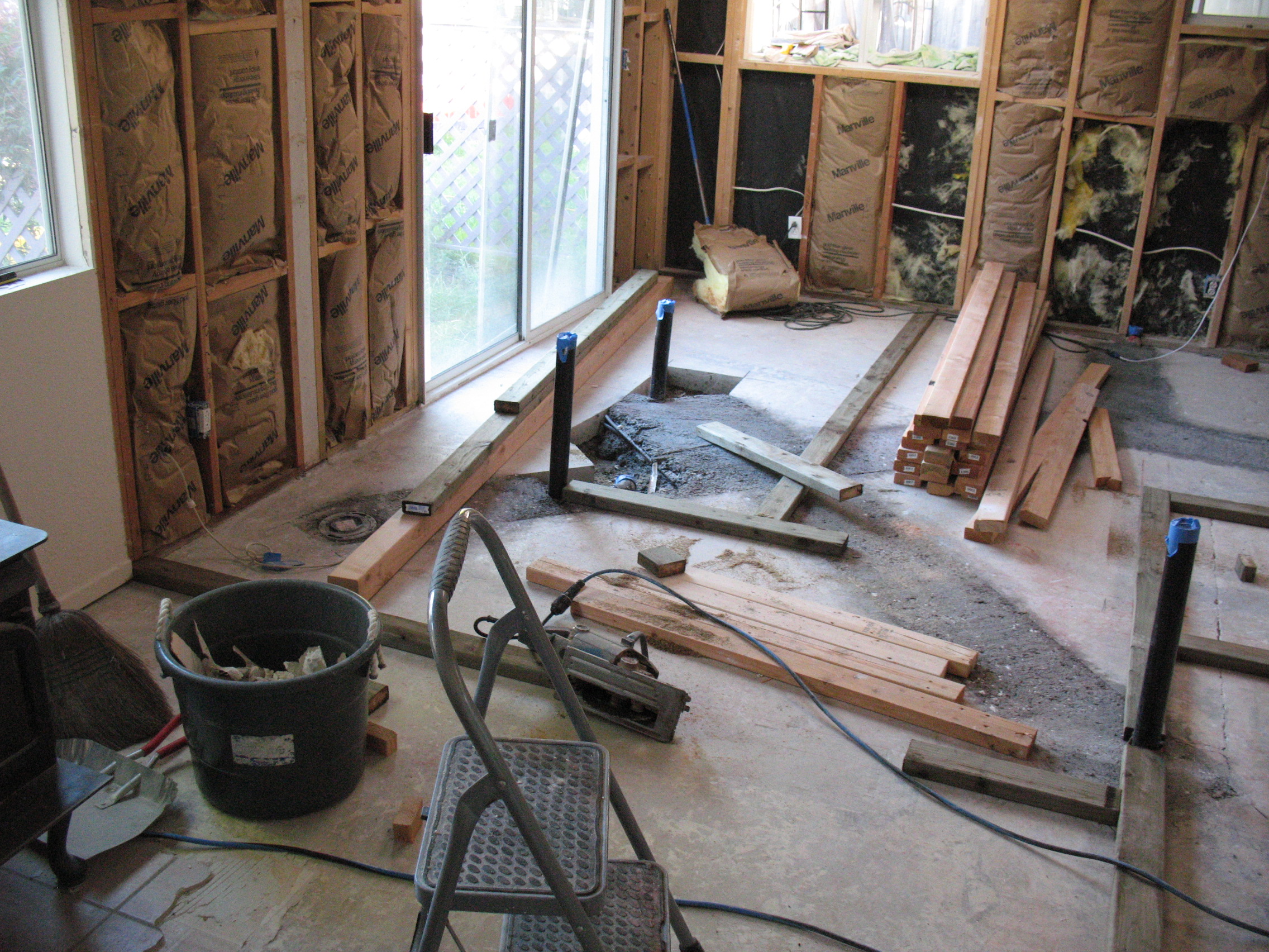 Bottom Plate Framing Layout